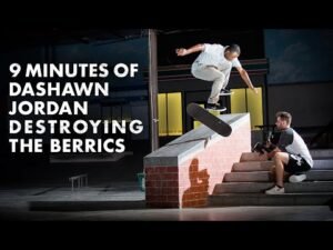 9 Minutes Of Dashawn Jordan Destroying The Berrics