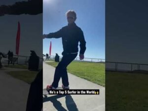 Griffin Colapinto KickFlip Challenge! #surfer #kickflip #berrics #wsl #surf #pro #fail #failarmy