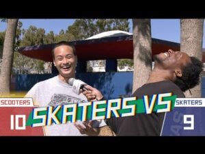 Who Is Smarter? Skateboarders VS Scooters