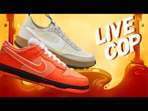 LIVE COP: Nike SB Dunk Low Orange Lobster & Nike Tom Sachs General Purpose Sneaker