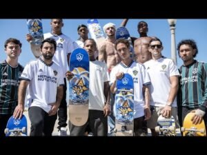 DGK collaborates with LA Galaxy for Third Skateboard Deck