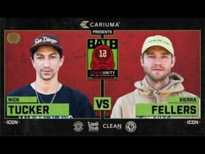 BATB 12: Nick Tucker Vs. Sierra Fellers – Round 1 | Battle At The Berrics – Presented By Cariuma