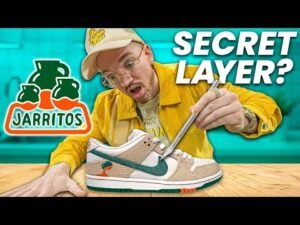 WE CUT OPEN THE UNRELEASED JARRITOS X NIKE SB DUNK!