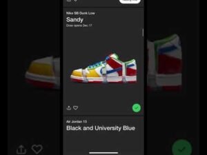 Nike SB Dunk Low Sandy on SNKRS App 👀