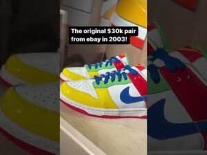 I gave these $350 nike sb dunks away to best skate trick!