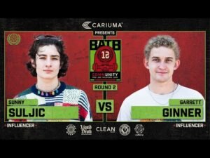 BATB 12: Sunny Suljic Vs. Garrett Ginner – Round 2 | Battle At The Berrics – Presented By Cariuma