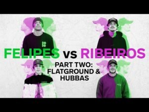 Full Park Battle Part Two | Felipes VS Ribeiros | Flatground & Hubbas