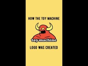 How The Toy Machine Skateboards Logo Was Created? #shorts