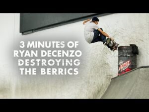 3 Minutes Of Ryan Decenzo Destroying The Berrics