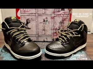 NIKE SB DUNK HIGH "PAWNSHOP"  @nikesb @ThePawnshopSkate REVIEW ! #youtube #subscribe