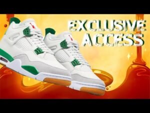 EXCLUSIVE ACCESS: Nike SB Air Jordan 4 Pine Green