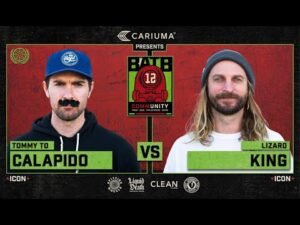 BATB 12: Tommy To Calapido Vs. Lizard King – Round 1 | Battle At The Berrics – Presented By Cariuma