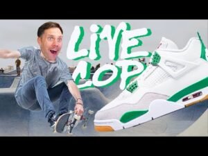 LIVE COP: Nike SB Air Jordan 4 Pine Green