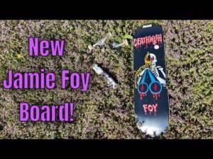 New Deathwish Jamie Foy Skateboard Setup!