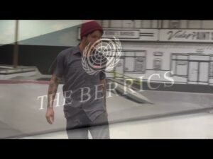 Zach doing mirrored lines at the Berrics