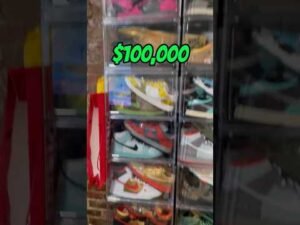 $100,000 NIKE SB COLLECTION🔥😱 #shoes #sneakerheads #sneakerhead