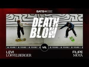 Filipe Mota's Switch Varial Heelflip Vs. Levi Loffelberger's Switch Lazer Flip