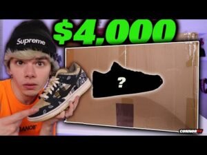 Unboxing a $4000 Sneaker Mystery Box with NIKE SB DUNKS!!!