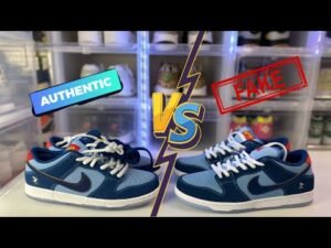 REAL VS FAKE NIKE SB DUNK LOW PRO WY SO SAD? | BLACKLIGHT TEST