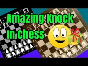 Amazing knock in chess || DGK Chess #chess #chessbrilliancy