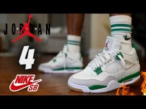 EARLY LOOK‼️ JORDAN 4 NIKE SB PINE GREEN SIZING TIPS EXCLUSIVE ACCESS & ON FEET LOOK!!