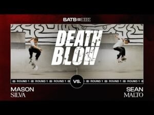 Sean Malto's Switch Backside 180 Vs. Mason Silva's Fakie Lazer Flip | DEATH BLOW