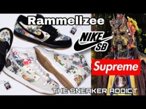 Supreme Nike SB Rammellzee Dunk Low VS High Detailed Look ,Sneaker of the Year Review