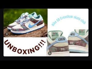 Nike SB Dunk Low Crenshaw Skate Club Unboxing **VERY BEAUTIFUL UNBOXING**