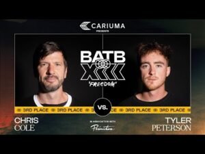 BATB 13: Chris Cole Vs. Tyler Peterson – 3rd Place – Battle At The Berrics | Presented By Cariuma