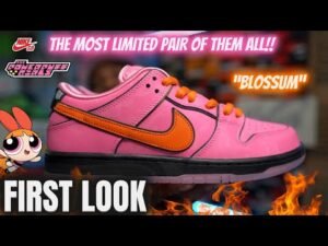 THE MOST EXCLUSIVE PAIR OUT THE PACK! FIRST LOOK NIKE SB DUNK LOW POWERPUFF GIRLS BLOSSUM!