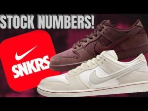 STOCK NUMBERS FOR NIKE SB CITY OF LOVE PACK BOTH BURGUNDY CRUSH AND COCONUT MILKS!