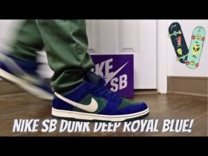 Nike SB Dunk Low Deep Royal Blue On Feed Review | Leonardo | Megaman