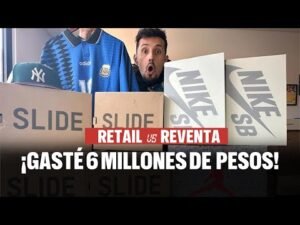 RETAIL VS REVENTA | ¡GASTÉ 6 MILLONES DE PESOS EN JORDAN 4, NIKE SB, Y YEEZY!