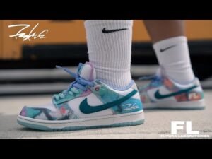 FUTURA x NIKE SB DUNK LOW "BLEACHED AQUA" | REVIEW, SIZING, & ON-FOOT