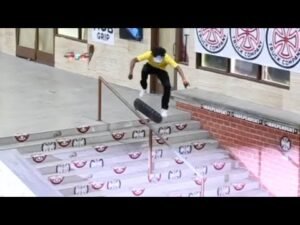 INSANE BEST TRICK DOWN THE BERRICS 10 STAIR