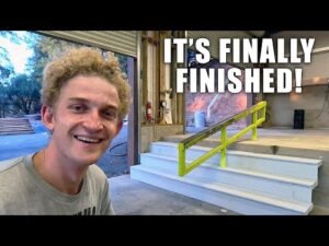 The Berrics Rail is Finally Done! The Most Fun I've Had Skateboarding in a Really Long Time…