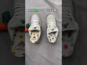 Real Vs Fake Jarritos Nike SB Dunks #sneakerhead #sneakers #viral