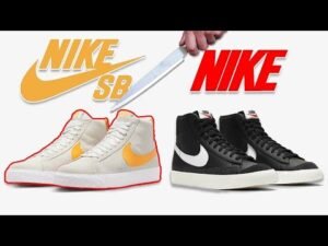 Are they really different? Nike Blazer vs Nike SB Blazer