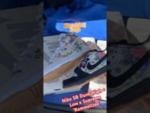 Supreme Week 2 In-Store Pickups – Nike SB Dunk ‘Rammellzee’ Pack #supreme #nikesb #sbdunk