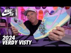 Nike SB Dunk Low QS Visty by Verdy Shoe Review!