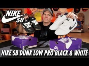 Nike SB Dunk Low Black/White & White/Black Shoe Review