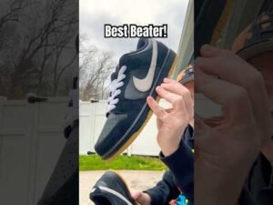Nike SB Dunk Low – Black White Gum Bottom – Best Beater for the Buck 💰
