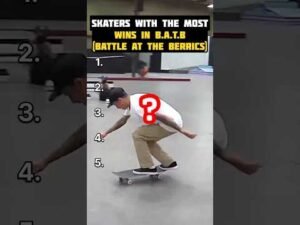 Skaters With The Most Wins In B.A.T.B | Battle At The Berrics