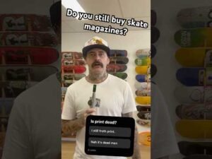 Do you still buy them? #skateboarding #magazine #skateshop #skate #thrashermagazine #skating #skate