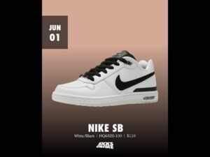 Nike SB P-Rod 1 OG White / Black – June 1, 2025