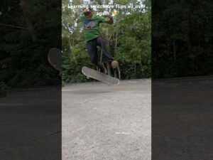 How to Switch Tre Flip on flat ground #skatepark #skatebord #thrashermagazine