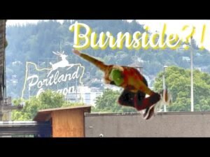 Matthew Wilcox 1st time at a famous DIY skatepark