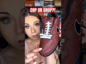 COP OR DROP⁉️ here are the unreleased Nike SB Dunk Low Limosine Slateboard #sneakers #sneakerhead