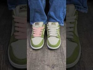 Nike SB Dunk Low x Yuto Horigome "Matcha" Lace Swap!!🍵                      #yutohorigome