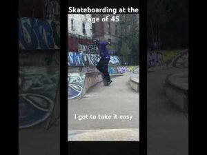 Skateboarding at the age of 45 #skateboardingtrick #skatepark #thrashermagazine
